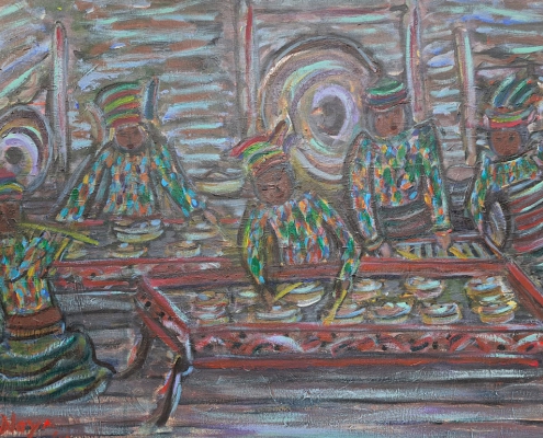 Gamelan orkest in Indonesië