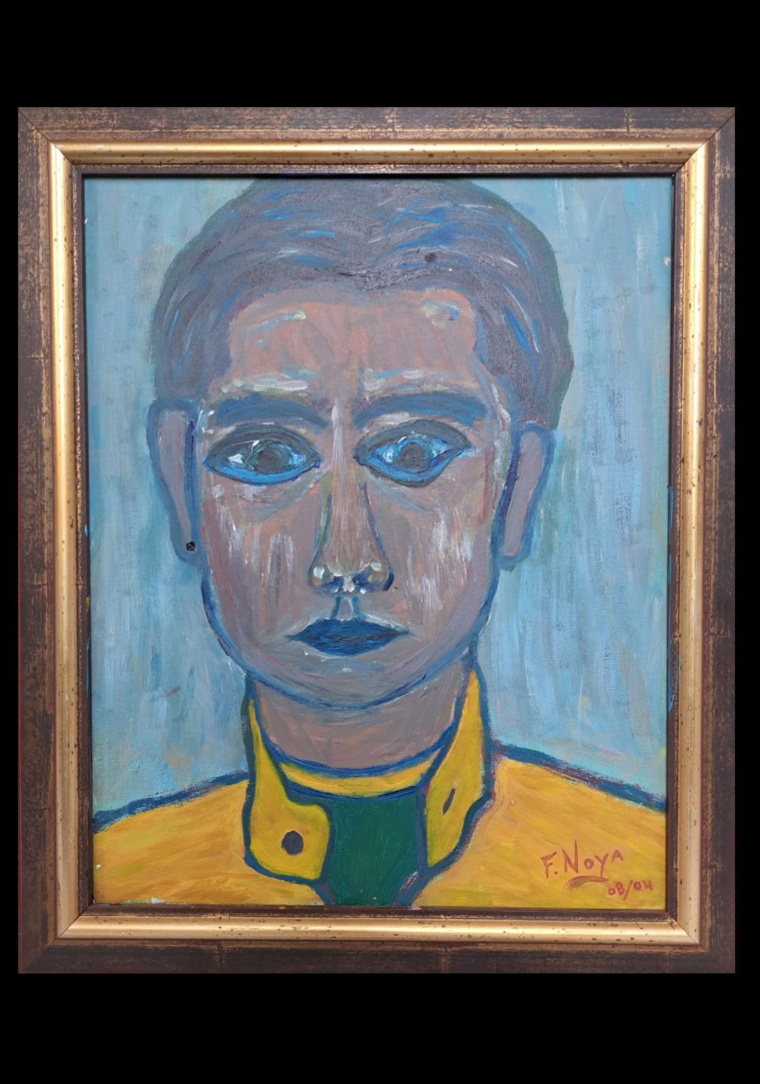 Frank Noija Zelfportret Frank Noija