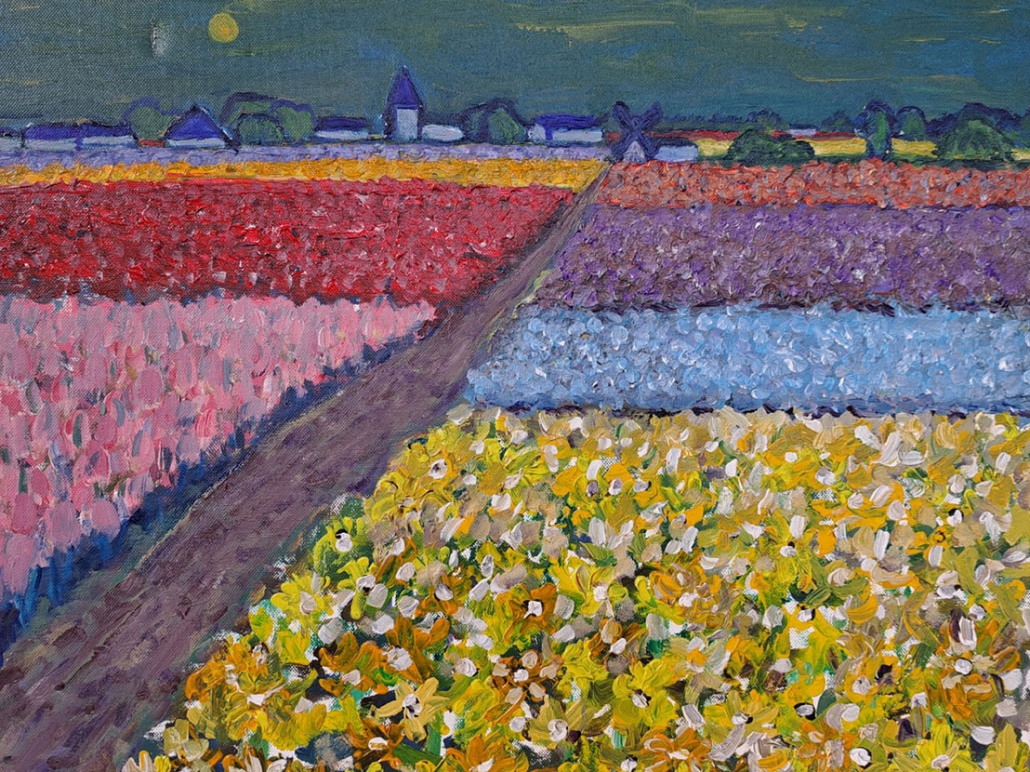 Bollenstreek Bollenstreek bij vollemaan