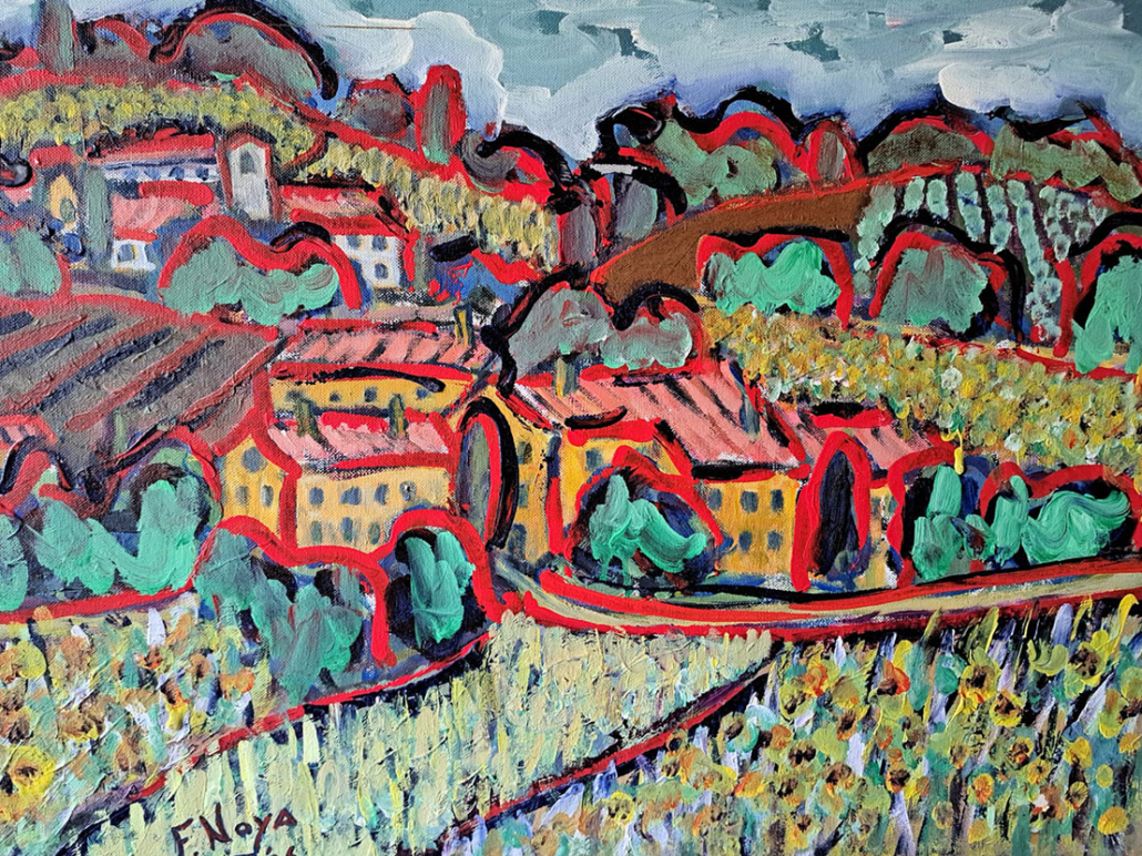 Italiaans dorp Italiaans dorp