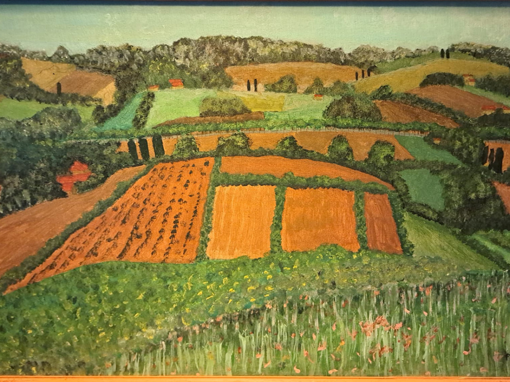 de achterkant van maison de maître La Serre de achterkant van maison de maître La Serre