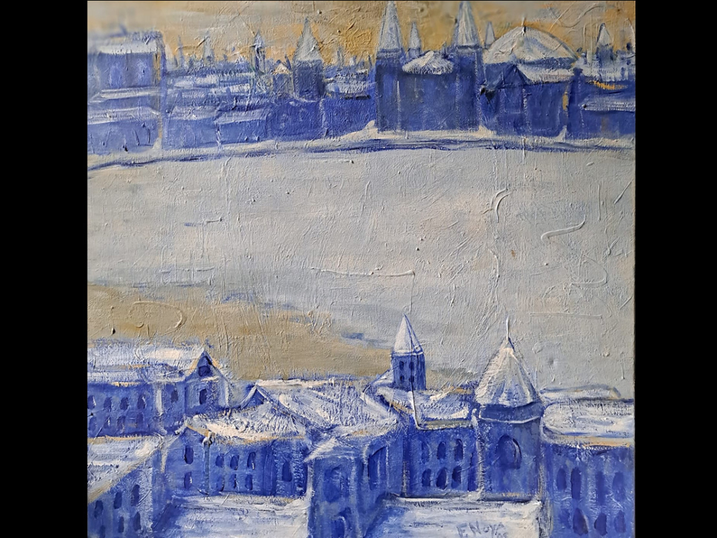 St. Petersburg in de winter. St. Petersburg in de winter.